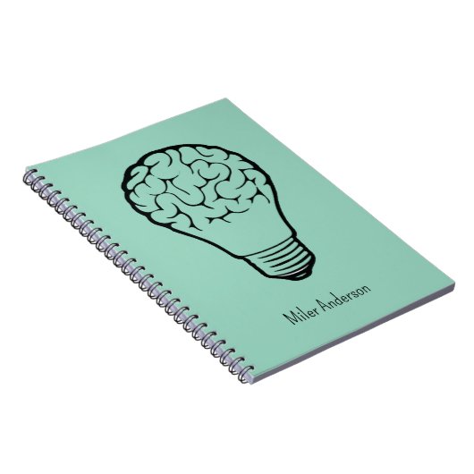 Brain Lamp - Creative Thinking Notebook- Mapping Notitieboek (Rechterzijde)