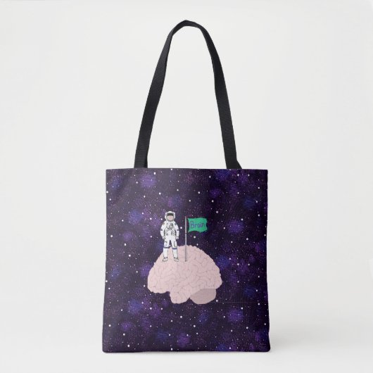 Brain Landing Tote Bag (Voorkant)