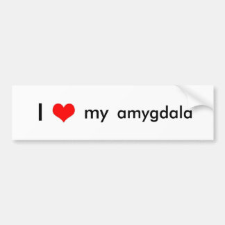 Brain liefde bumpersticker