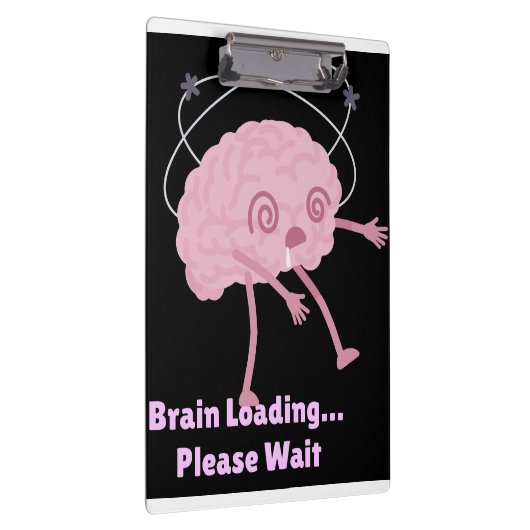 Brain Loading… Please Wait beroemd gemaakt door Fu Klembord (Rechts)