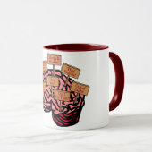 Brain Map Mok (Voorkant rechts)