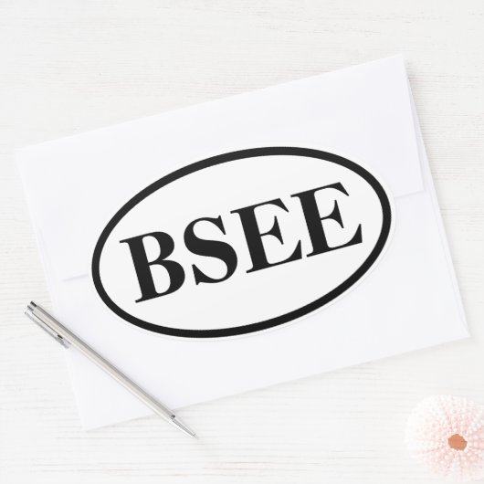 Brain Marathon - Style I () Ovale Sticker (Envelop)