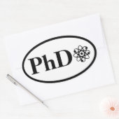 Brain Marathon - Style III () Ovale Sticker (Envelop)