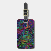 Brain Melt Bagagelabel (Voorkant verticaal)