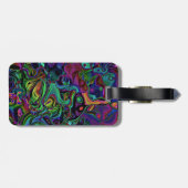 Brain Melt Bagagelabel (Achterkant horizontaal)