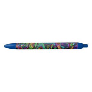 Brain Melt Black Ink Pen