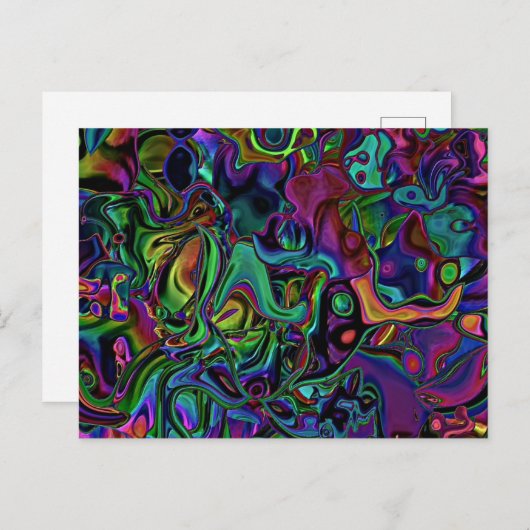 Brain Melt Briefkaart (Voorkant / Achterkant)