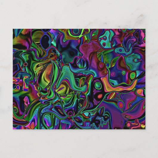 Brain Melt Briefkaart (Voorkant)