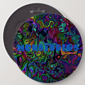 Brain Melt Button (Voorkant /achterkant)