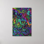 Brain Melt Canvas Afdruk (Voorkant)