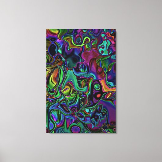 Brain Melt Canvas Afdruk (Voorkant)