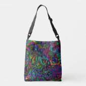Brain Melt Canvas tas (Achterkant)