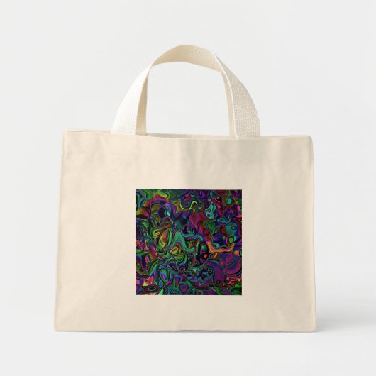 Brain Melt Canvas tas (Voorkant)