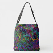 Brain Melt Canvas tas (Achterkant)