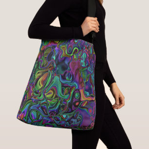 Brain Melt Canvas tas