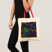 Brain Melt Canvas tas (Voorkant (product))