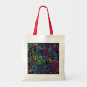 Brain Melt Canvas tas (Voorkant)