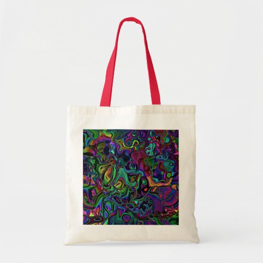 Brain Melt Canvas tas (Voorkant)