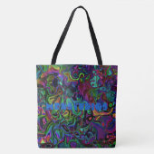 Brain Melt Canvas tas (Voorkant)