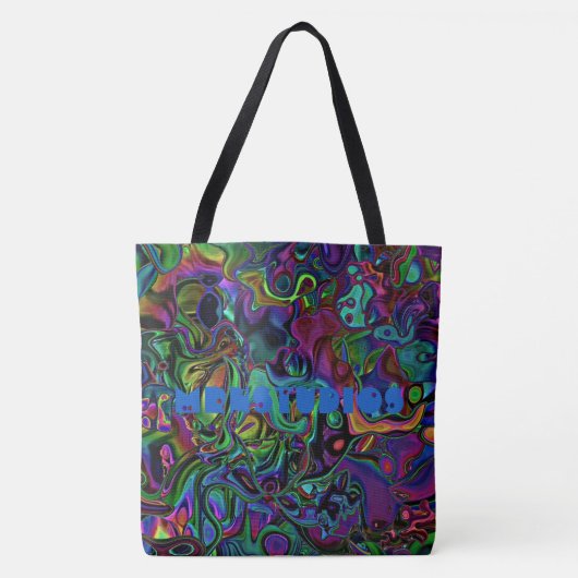 Brain Melt Canvas tas (Voorkant)