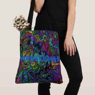 Brain Melt Canvas tas