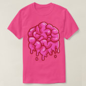 Brain Melt Cartoon T-shirt (Design voorkant)