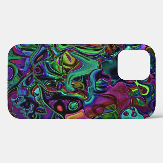 Brain Melt Case-Mate iPhone Case (Achterkant (horizontaal))