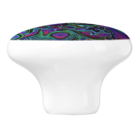 Brain Melt Ceramic Drawer Pull Keramische Knop (Zijkant)