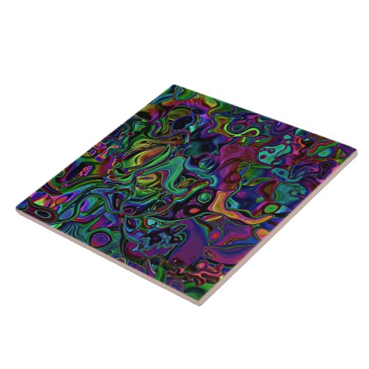 Brain Melt Ceramic Tegel Tegeltje (Zijkant)