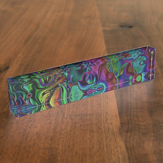 Brain Melt Desk Name Bord Naambordje (Zijkant)