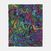 Brain Melt Fleece Deken (Voorkant)
