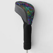 Brain Melt Golf Head Hoesje Golfheadcover (Schuin)