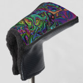 Brain Melt Golfheadcover (3/4 voorkant)