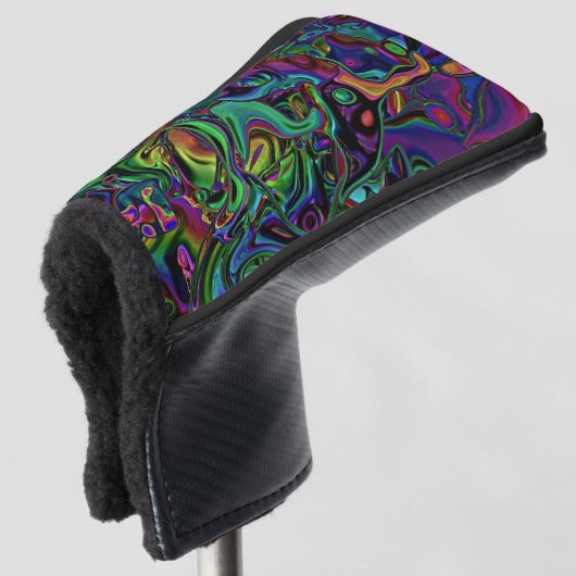 Brain Melt Golfheadcover (3/4 voorkant)