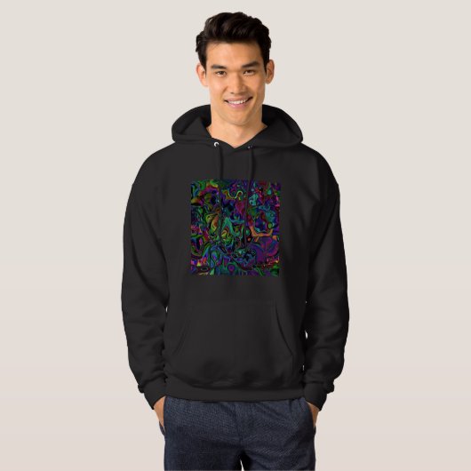 Brain Melt Hoodie (Voorkant volledig)