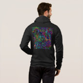 Brain Melt Hoodie (Achterkant volledig)