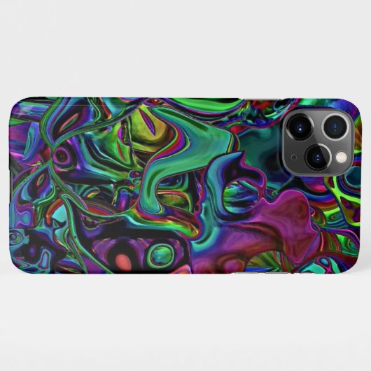 Brain Melt iPhone Case iPhone Hoesje (Achterkant horizontaal)