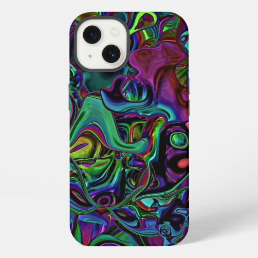 Brain Melt iPhone Hoesje (Achterkant)