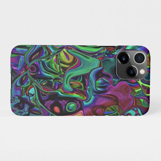 Brain Melt iPhone Hoesje (Achterkant horizontaal)