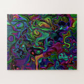Brain Melt Jigzaag Puzzle Legpuzzel (Horizontaal)
