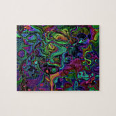 Brain Melt Jigzaag Puzzle Legpuzzel (Horizontaal)