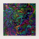 Brain Melt Jigzaag Puzzle Legpuzzel (Horizontaal)