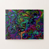 Brain Melt Jigzaag Puzzle Legpuzzel (Horizontaal)