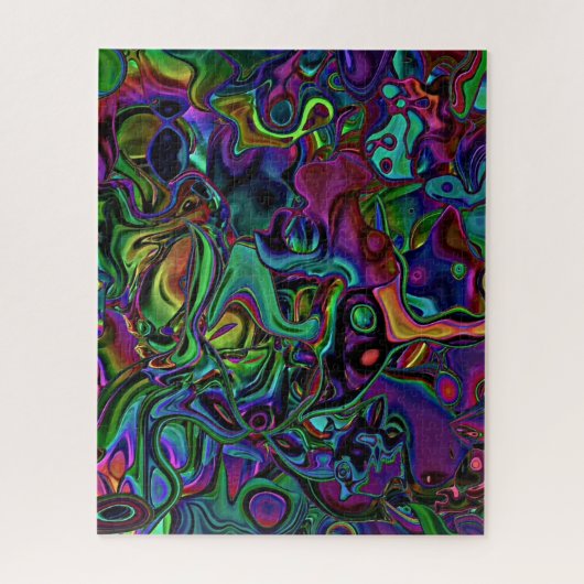 Brain Melt Jigzaag Puzzle Legpuzzel (Verticaal)