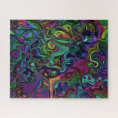 Brain Melt Jigzaag Puzzle Legpuzzel (Horizontaal)
