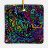 Brain Melt Keramisch Ornament (Voorkant)