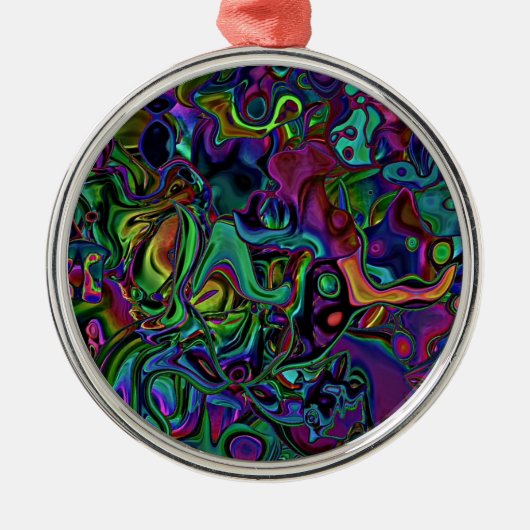 Brain Melt Keramisch Ornament (Voorkant)