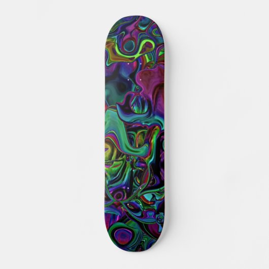 Brain Melt Persoonlijk Skateboard (Voorkant)