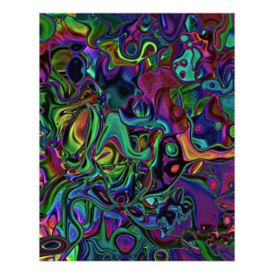 Brain Melt Photo Print Foto Afdruk