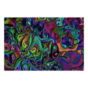 Brain Melt Photo Print Foto Afdruk